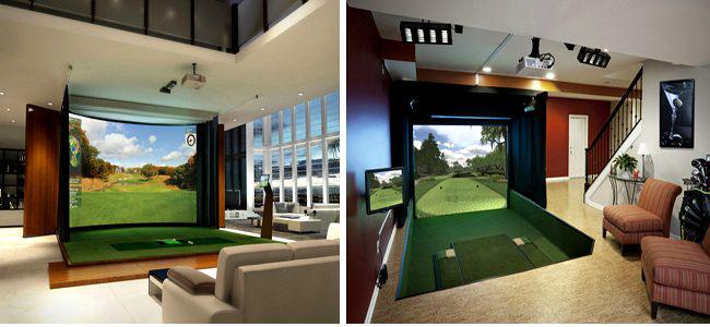 Công nghệ mới giúp Golfer trải nghiệm ngay trong nhà-chơi golf 3D