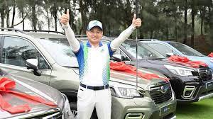 Golfer Đỗ Thành Chinh tại Bamboo Airways Golf Tournament