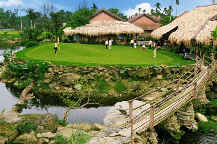 Sân Golf  Sơn Tây - Hà Nội - Asean Resort 9 hố