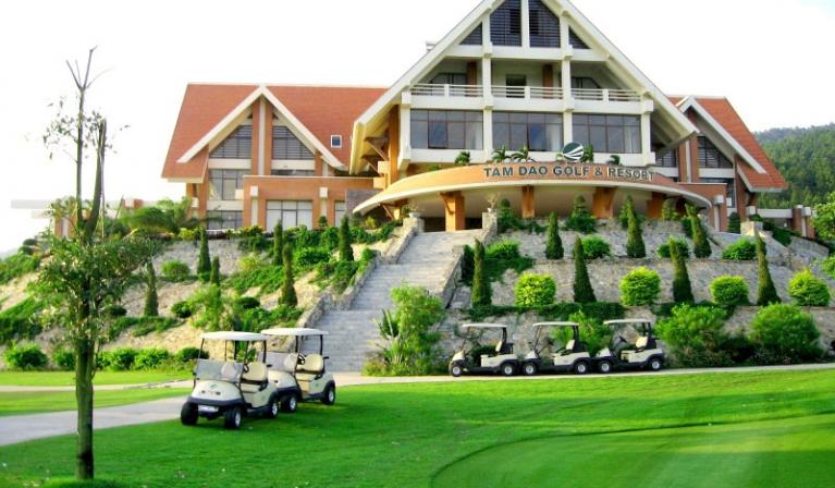 Đặt tee off sân golf Tam Đảo Resort trong tuần