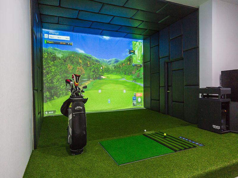 Sport Golf Basic - Lắp đặt hệ thống phòng golf 3D tiêu chuẩn