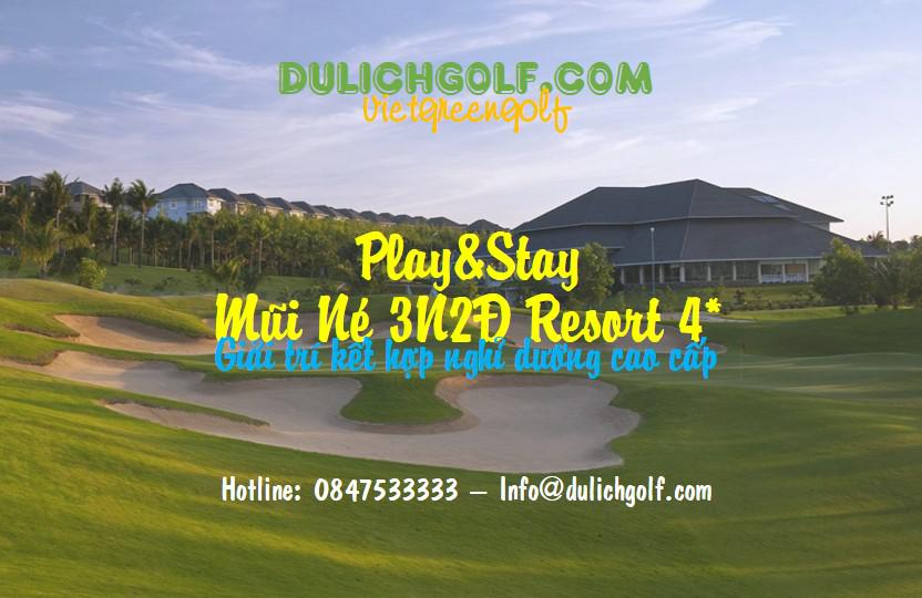 Play & Stay Mũi Né 3N2Đ: 1 Vòng Golf + 2 Đêm Terracotta Resort & Spa 4*
