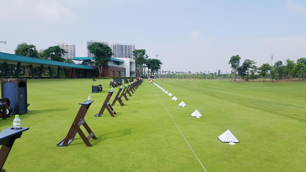 Viet Green Golf, sân tập golf Viettime