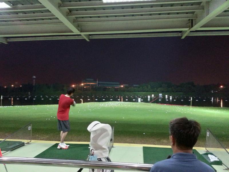 Viet Green Golf, sân tập golf Trần Thái